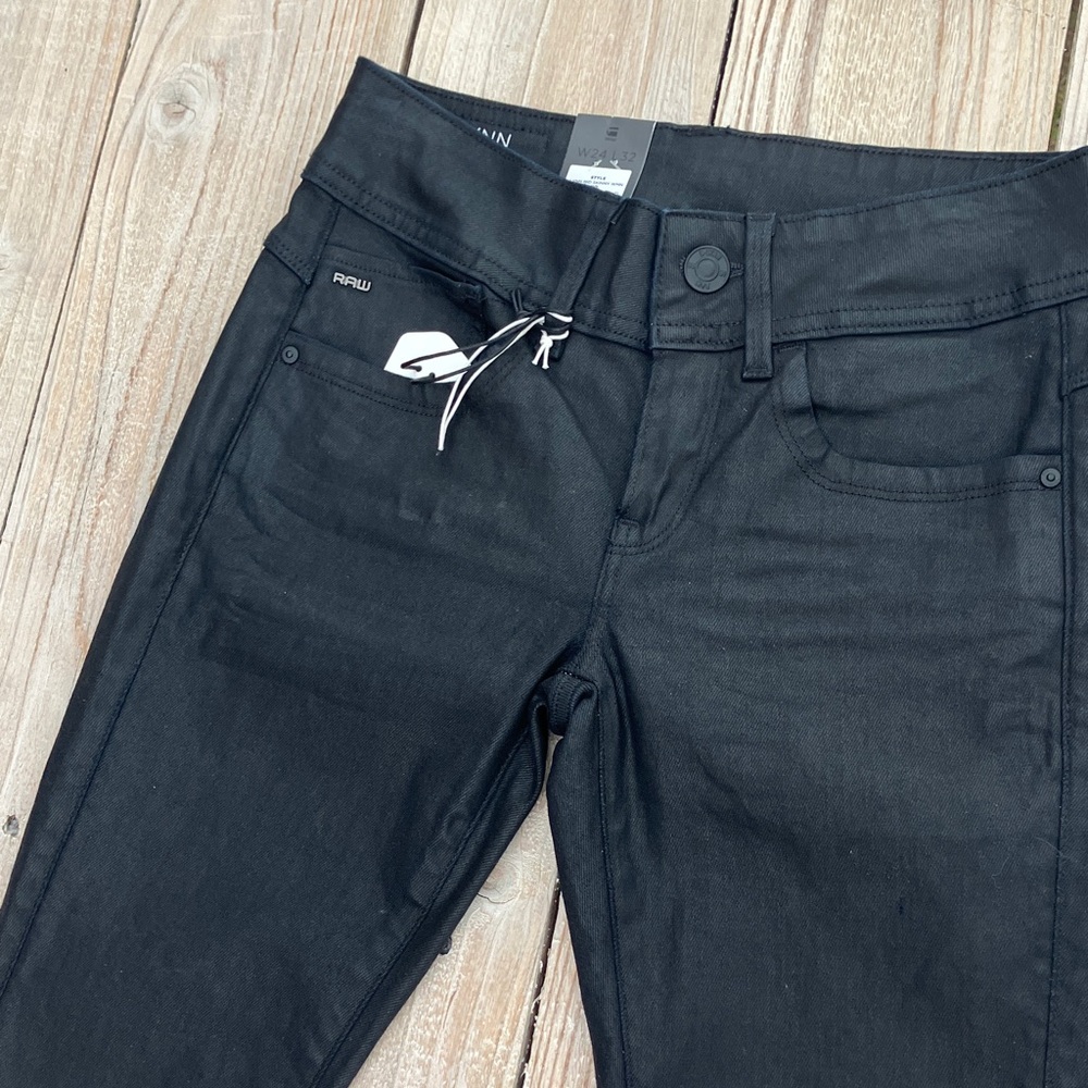 Black Skinny Jeans - Women's Slim Fit - Picture 4 of 7